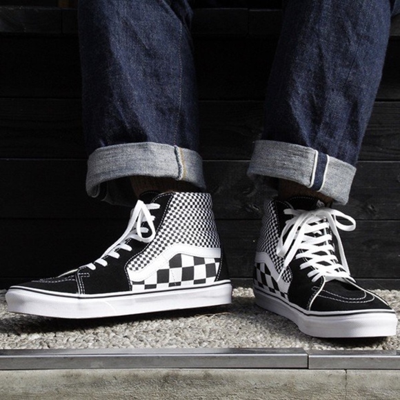 vans mix checker vans mix checker